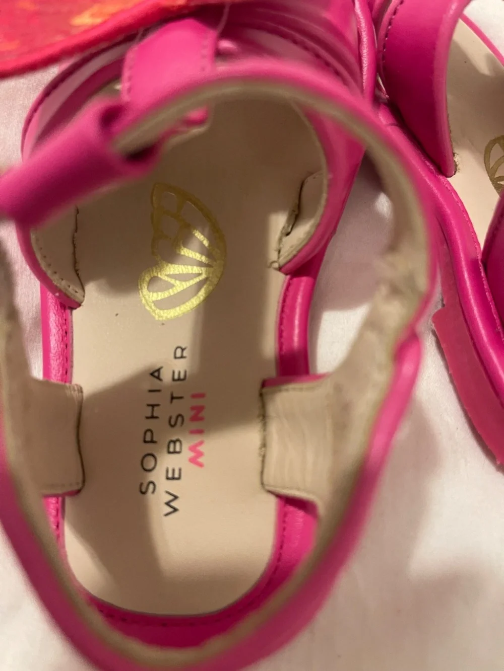 Sophia Webster Mini Shoes Sz 7 kids